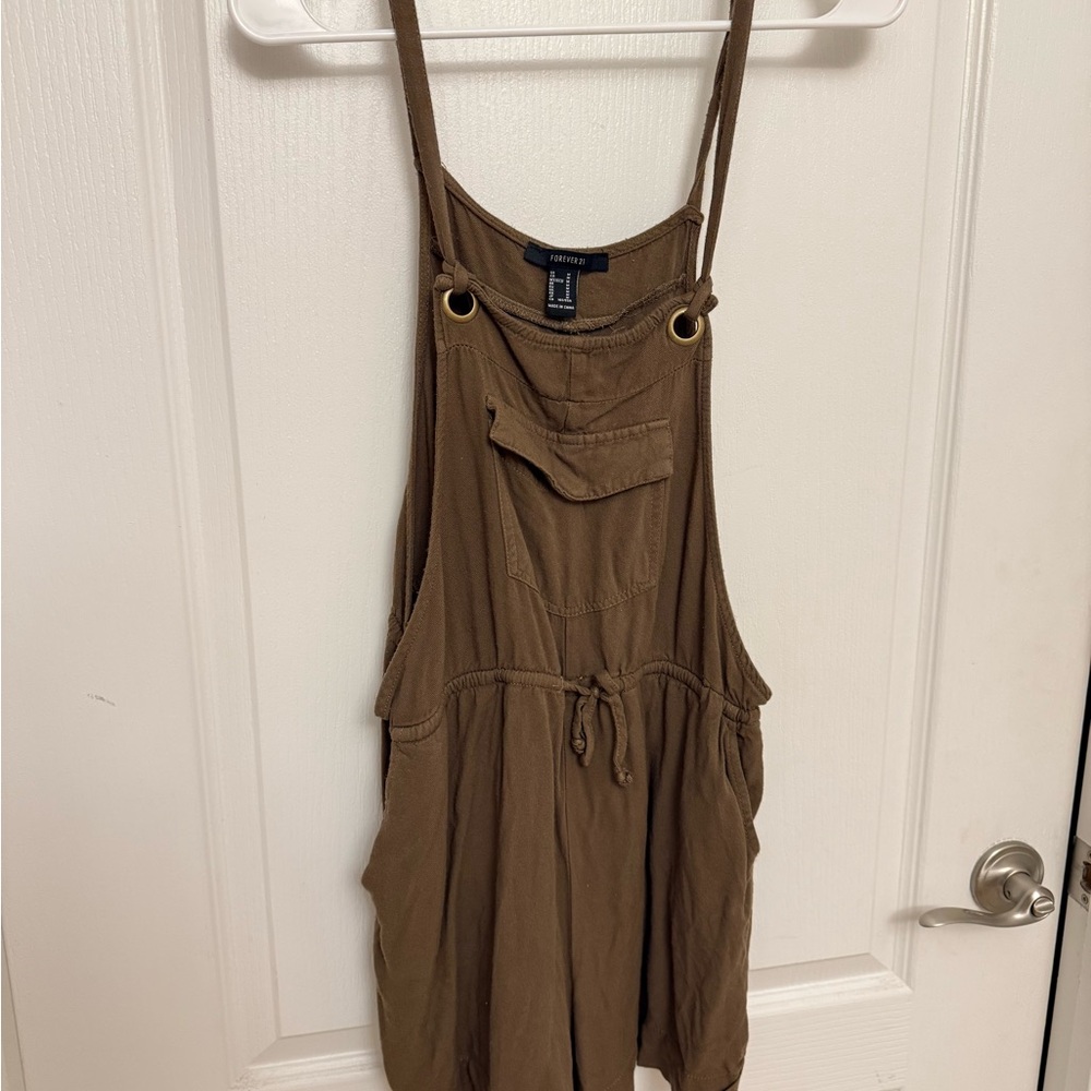 Forever 21 Brown Jumpsuit